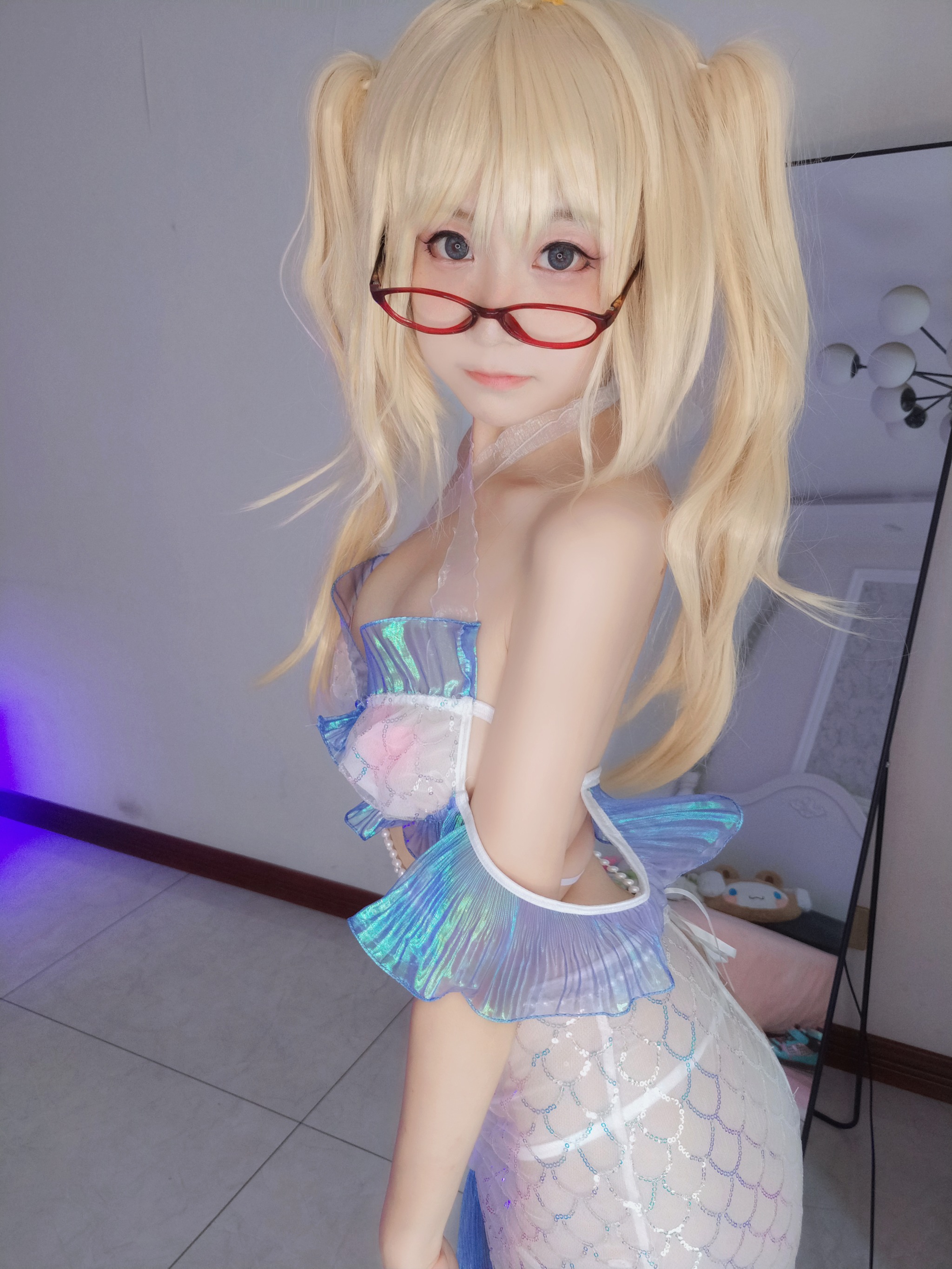 图片[1]-摇摇乐yoyo – NO.091 软妹摇摇乐yoyo 人魚姫です[34P]-XikXak